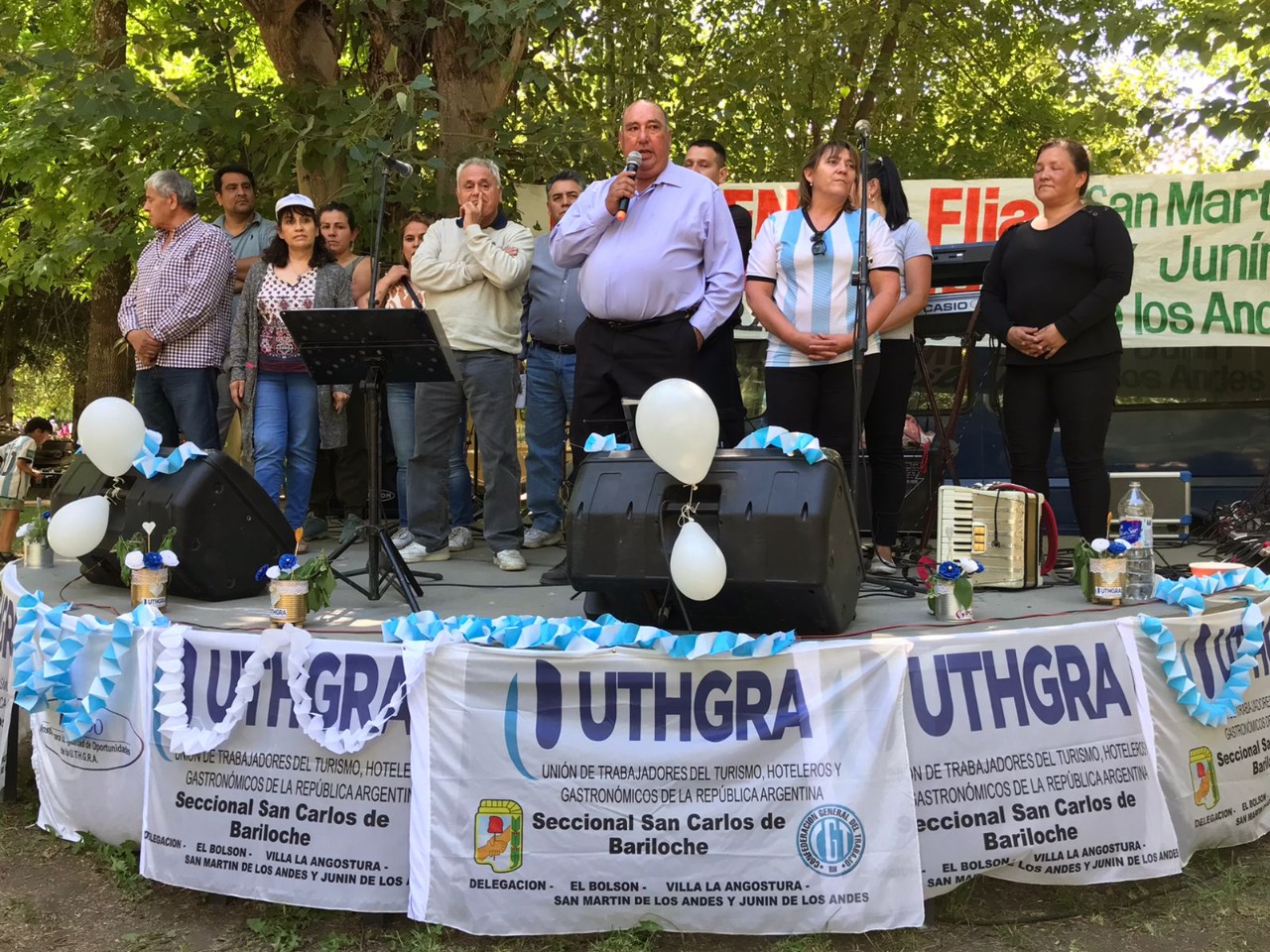 San Martin de los Andes: UTHGRA Bariloche festejó el día de la familia gastronómica